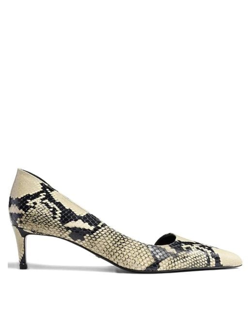 Khaite Metallic Jett D'Orsay Pump 45