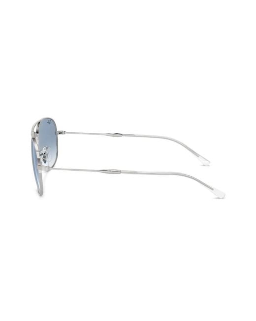 Ray-Ban Blue Bain Bridge Pilot-Frame Sunglasses