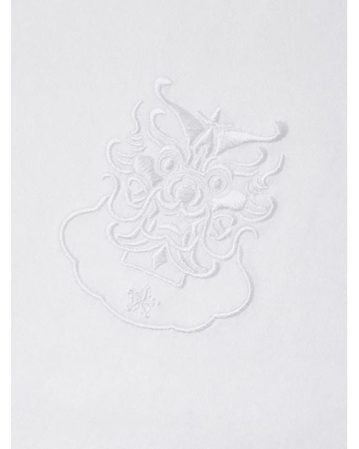 メンズ Shanghai Tang Tang Dragon Tシャツ White