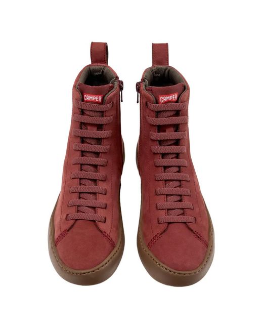 Camper Red Peu Touring Sneakers