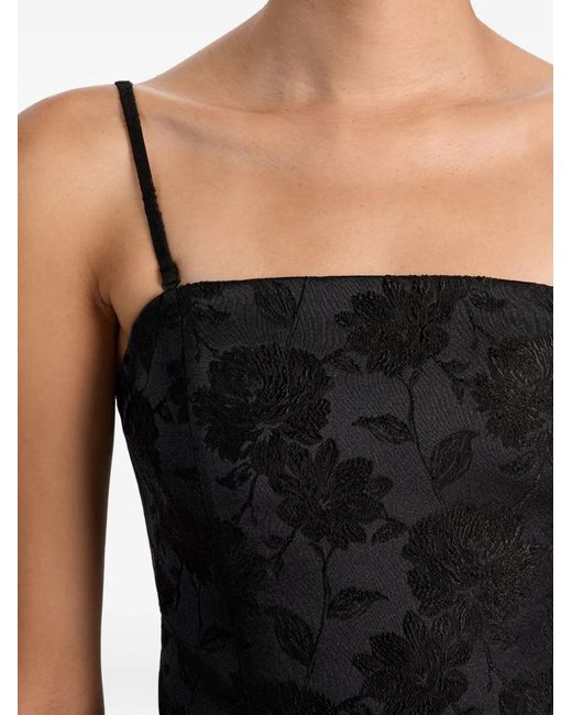 Alice + Olivia Black Velia Minikleid