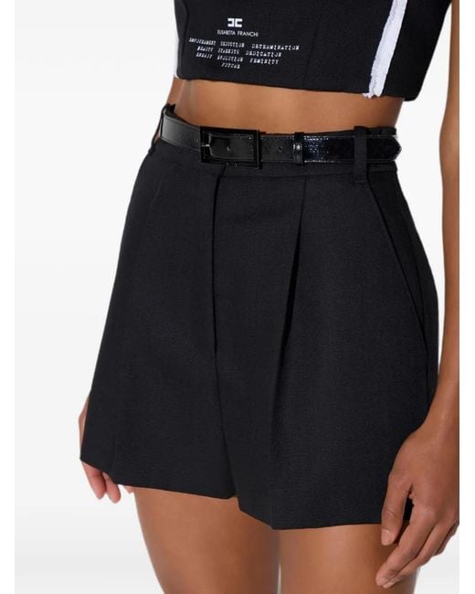 Elisabetta Franchi Blue Shorts