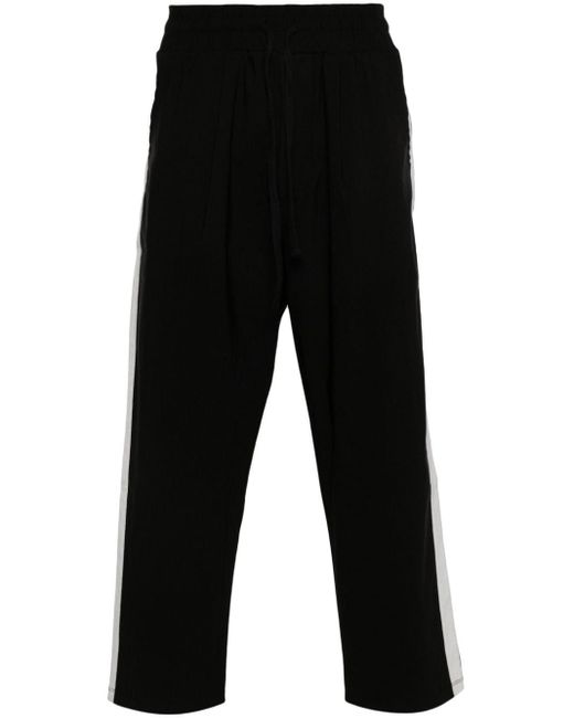 Thom Krom Black M St 411 Ribbed Trousers for men