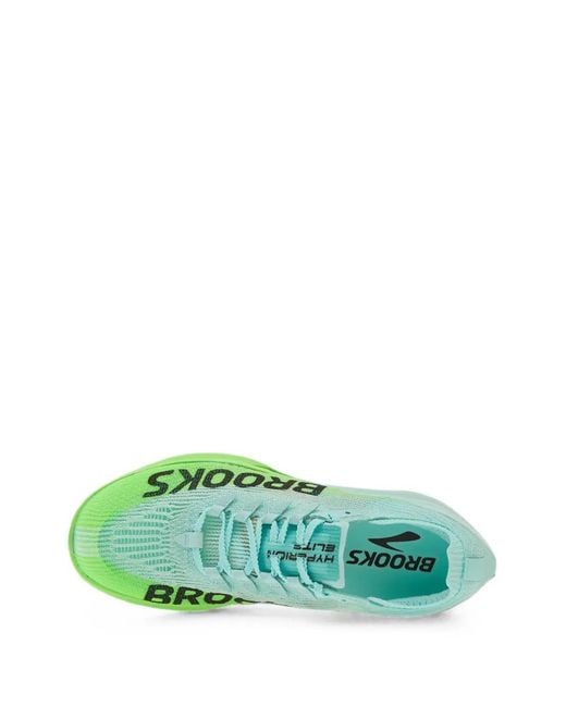Brooks Green Hyperion Elite 5 Sneakers for men