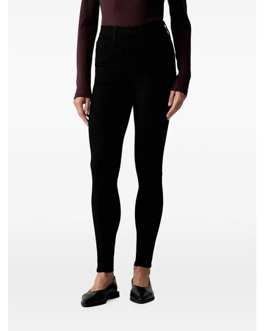 Levi's Black 720 High-Waisted Skinny Jeans