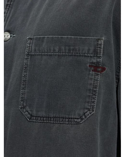Chaqueta D-Stack-U Con Parche DIESEL de color Gray