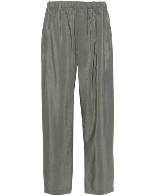 Pantalon à coupe droite Lemaire en coloris Gray