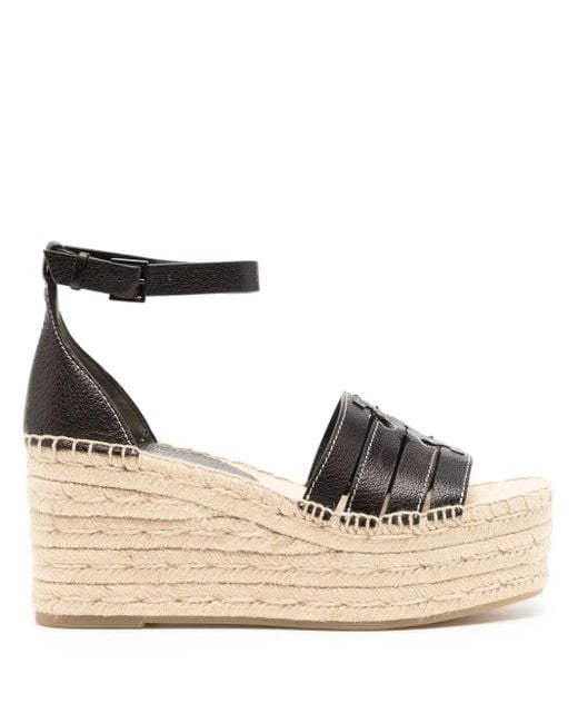 Tory Burch Ines Espadrilles Met Sleehak in het Brown