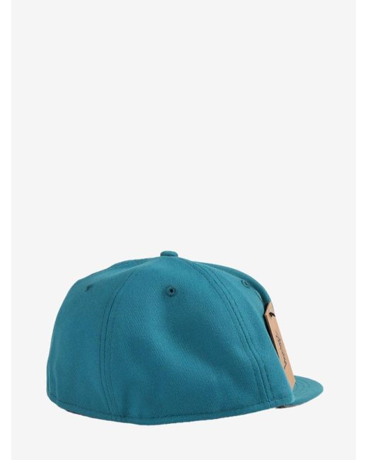 Stussy X New Era 59Fifty Copyright Crown Cap in Blue for Men