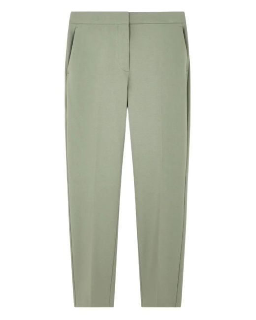 Max Mara Broek Met Geplooid Detail in het Green