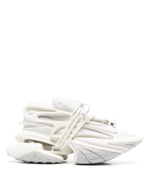 Sneakers Unicorn di Balmain in White