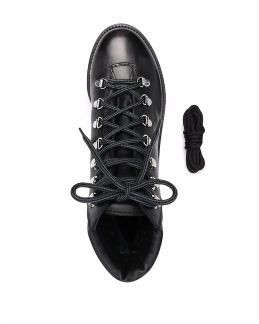 Scarosso Catherine レザーブーツ Black