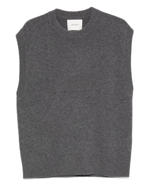 Chaleco Dennis Lisa Yang de hombre de color Gray