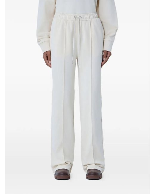 Moncler White Neutrals Trousers