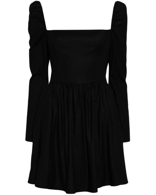 Reformation Black Parmida Mini Dress
