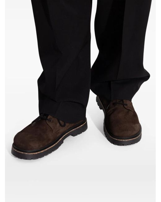 メンズ Birkenstock Highwood レースアップ シューズ Black