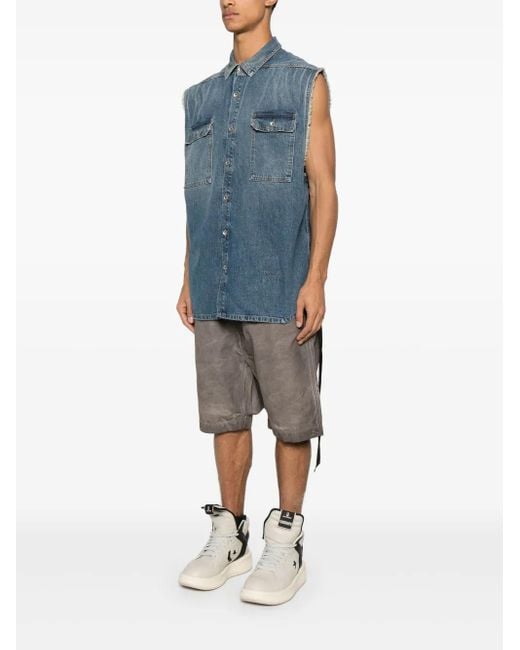 Rick Owens Blue Jackets for men