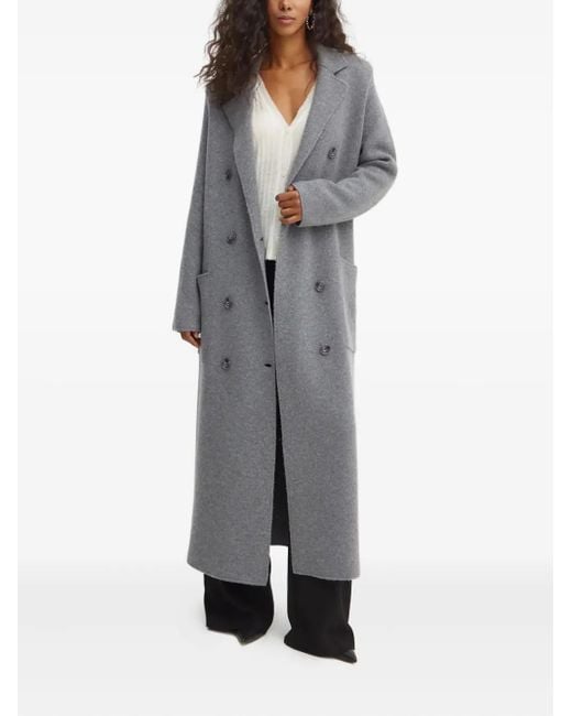 Boss White Ribbed V-Neck Cardigan