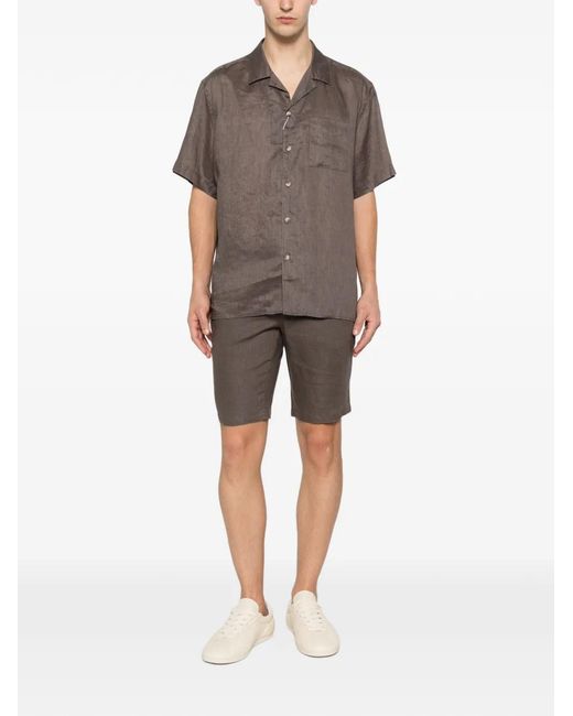 Sand Gray Drawstring Shorts for men