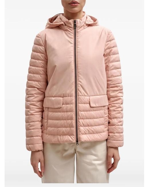 Geox Pink Myluse Quilted Jacket