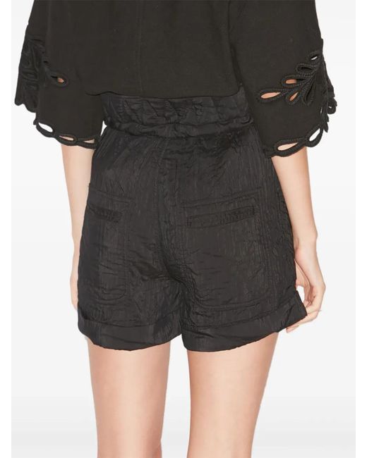 Isabel Marant Black Sereni Shorts