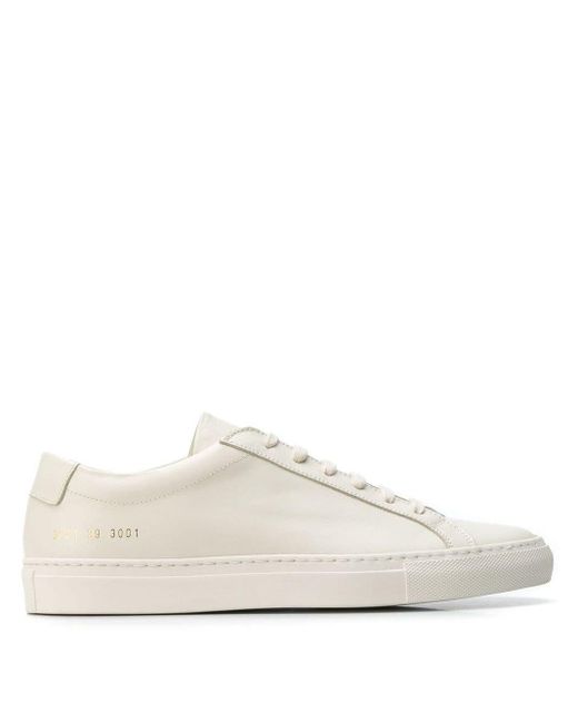 Common Projects Achilles Lage Sneakers in het White
