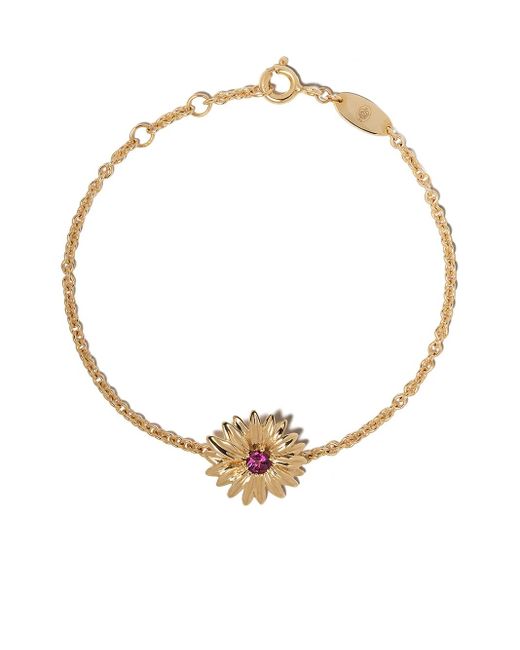 Aurelie Bidermann White 18Kt Bouquet Pendant Bracelet