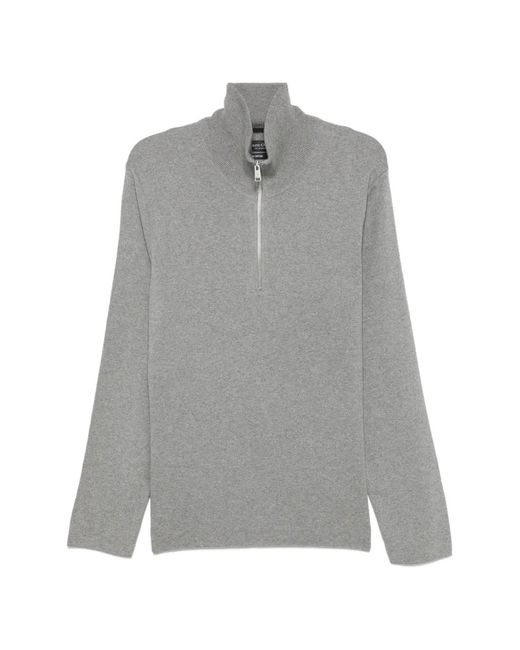 Marc O' Polo Gray Half-Zip Sweater for men