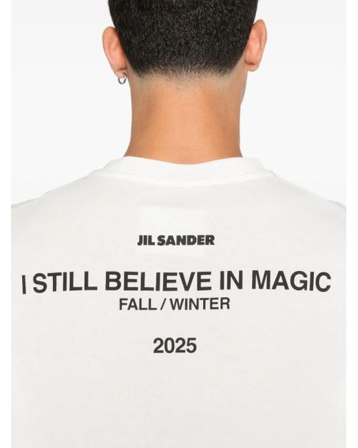 Jil Sander ロングtシャツ White