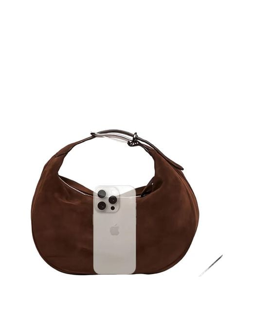 Liffner Natural Moon Pouch Zip Tote Bag