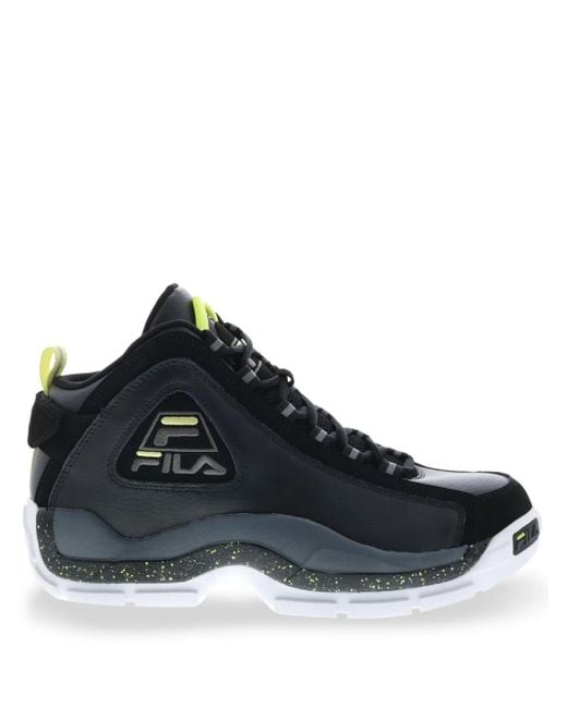 Fila Black Grant Hill 2 /Sunny Lime" Sneakers for men