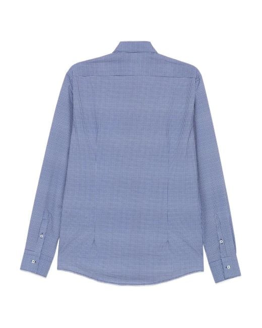 Liu Jo Blue Chemise À Carreaux for men