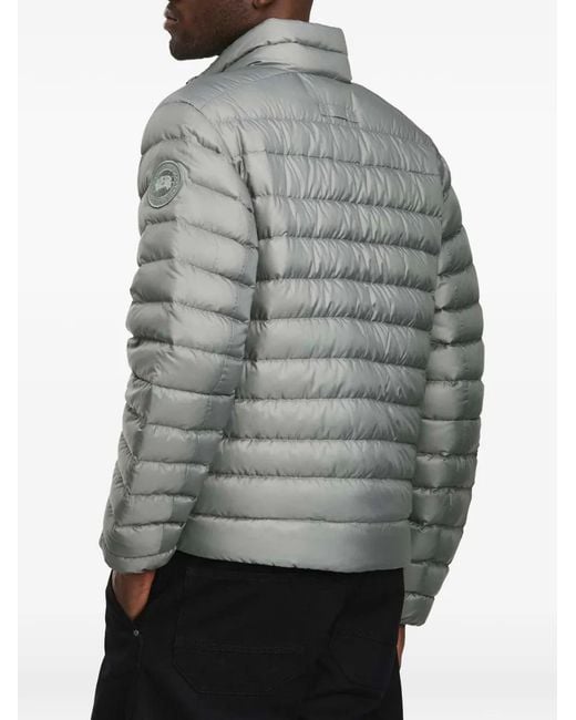 Canada Goose Gray Stratus Quilted Jacket for men