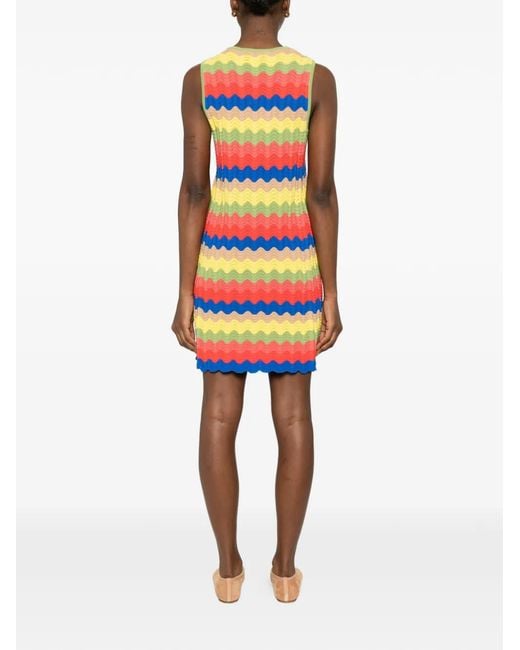 Simon Miller White Wave Mini Dress