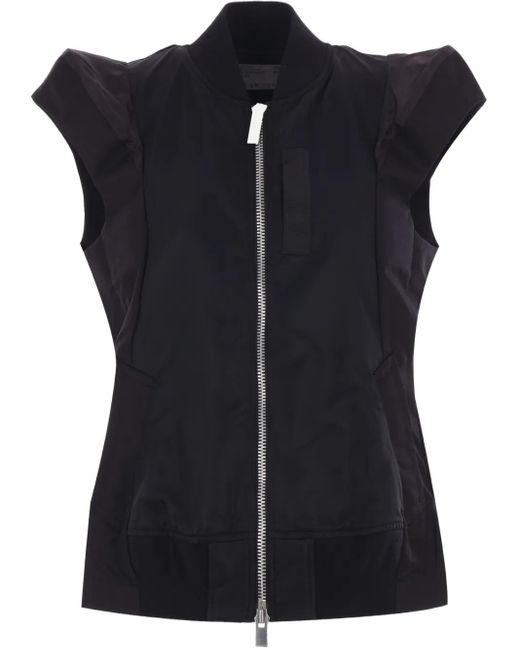 Sacai ギャバジン ジャケット Black