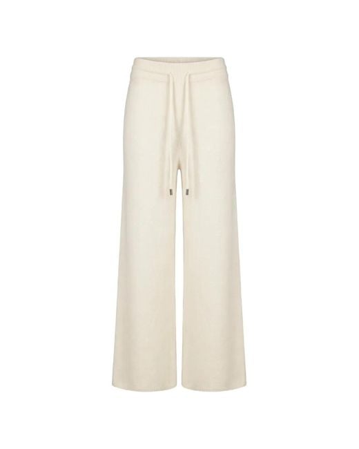 Moorer White Arius Drawstring Track Pants