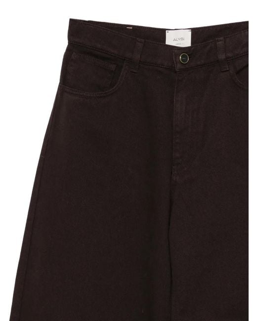 Alysi White Modern Drill Jeans