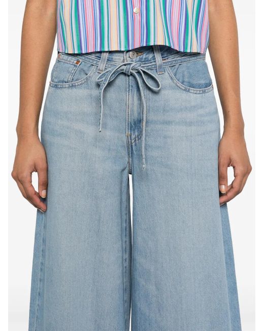 Jean Superwide Levi's en coloris Blue