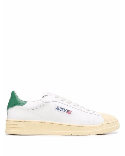 Autry White Medalist Sneakers for men
