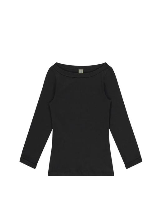Flore Flore Black Steffi Long-Sleeve T-Shirt