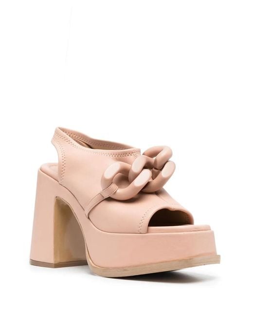 Stella McCartney Pink Skyla Sandals