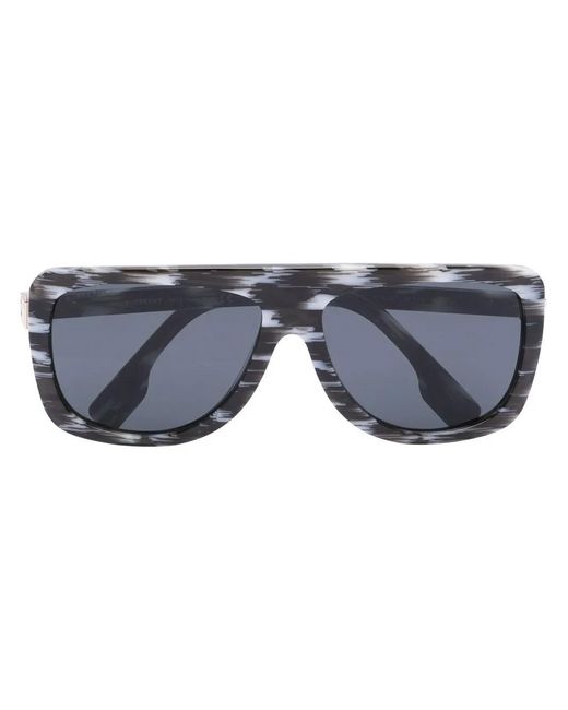 Burberry Blue Abstract-Patterned Sunglasses