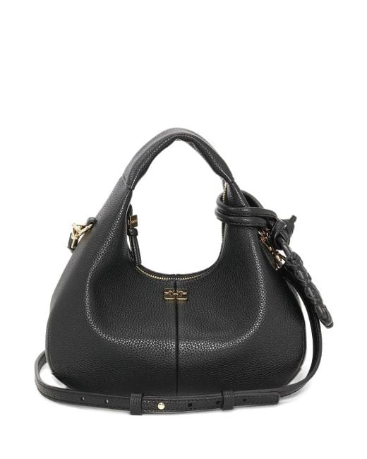 Borsa Tote Mini di Ganni in Black