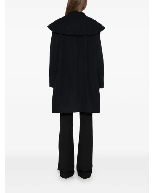 Saiid Kobeisy Black Single Breasted Coat