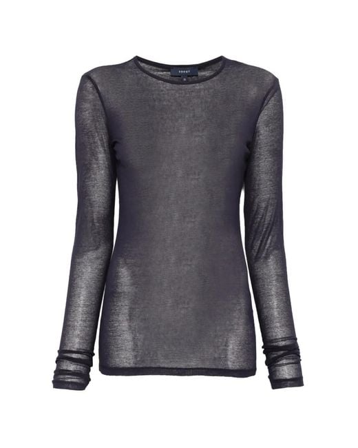 Soeur Blue Jia Long-Sleeve Top
