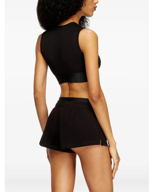 DIESEL Miranda-D-Pop ショートパンツ Black