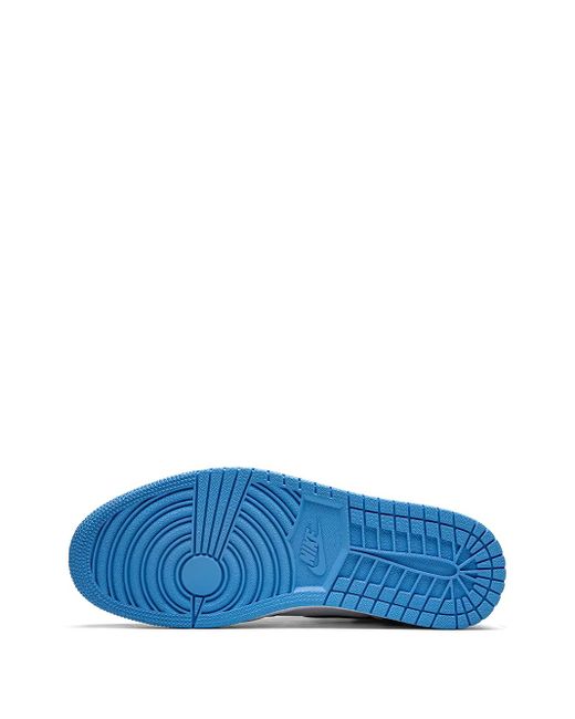 Nike Blue Air 1 Retro High Og "University" Sneakers for men