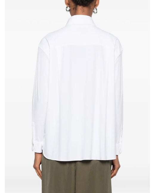 Rrd White Long-Sleeve Polo Shirt