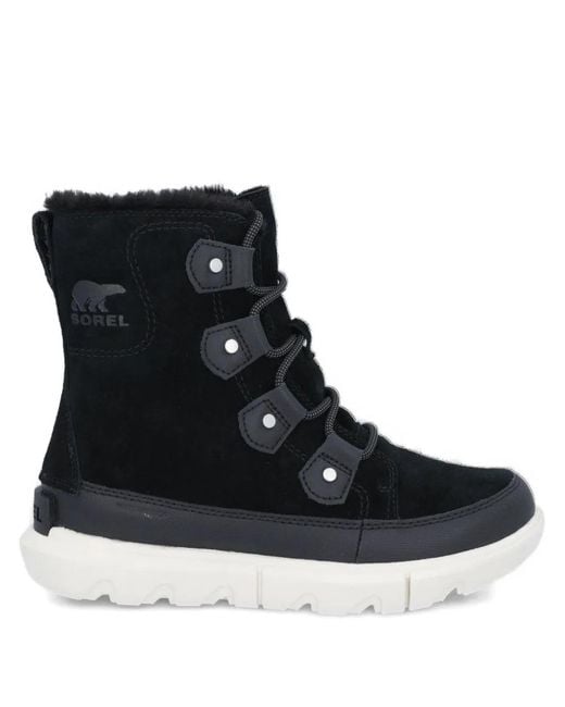 Sorel Black Explorer Ii Joan Boots