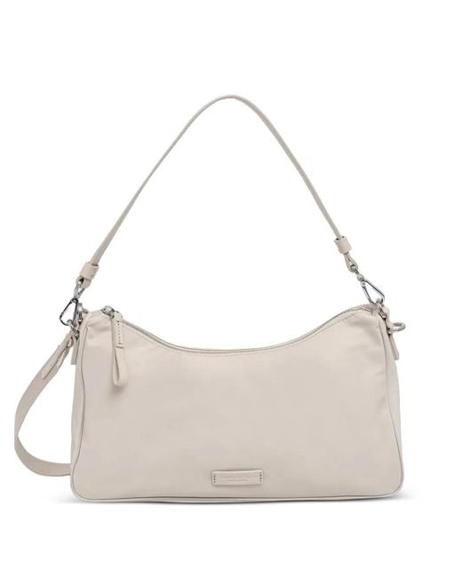 Marc O' Polo Natural Logo-Patch Cross Body Bag